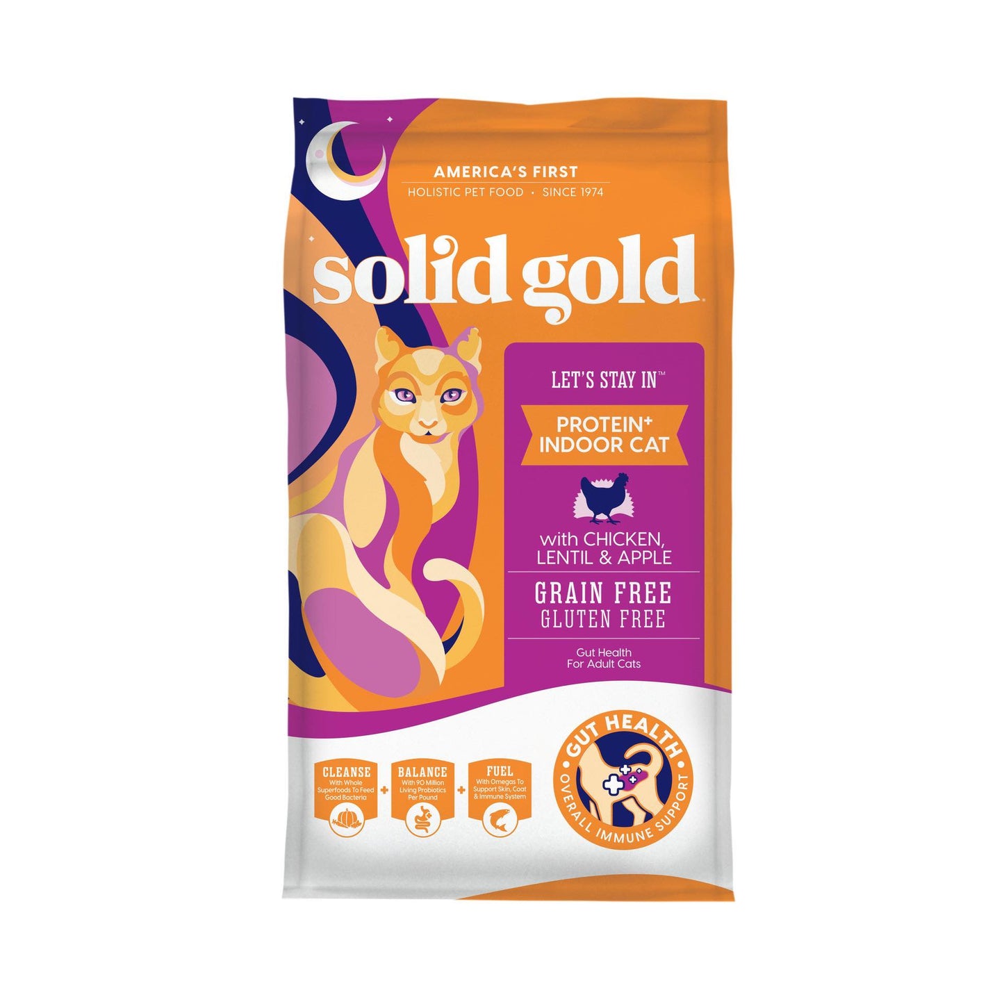 Solid Gold Let’s Stay In™ With Chicken, Lentil & Apple Recipe 12lbs