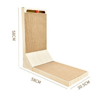L Shape Cat Scratcher Board