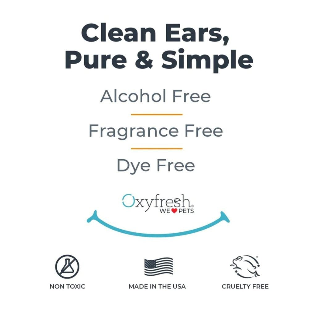 Oxyfresh Pet Ear Cleaner Advanced for Dogs & Cats 1oz/30ml
