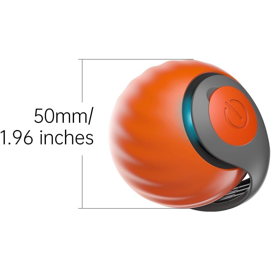 Petgravity Speedy Sprint Ball Toy for Cat (Red)