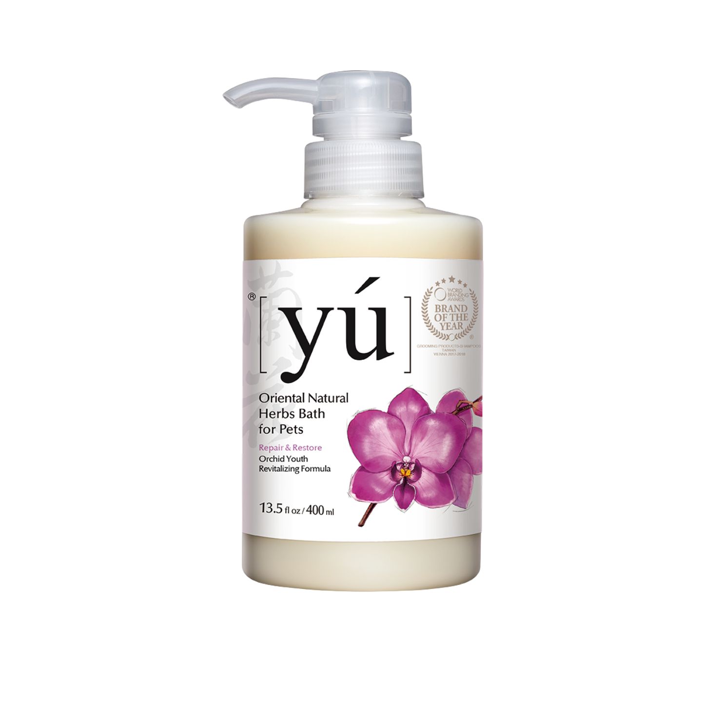 YU Herbs Orchid Youth Revitalizing Pets Shampoo 400ml