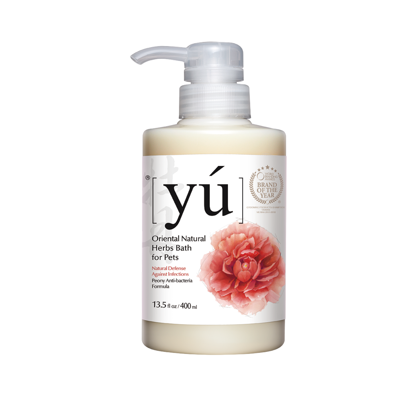 YU Peony Anti-Bacterial Formula Shampoo 400ml