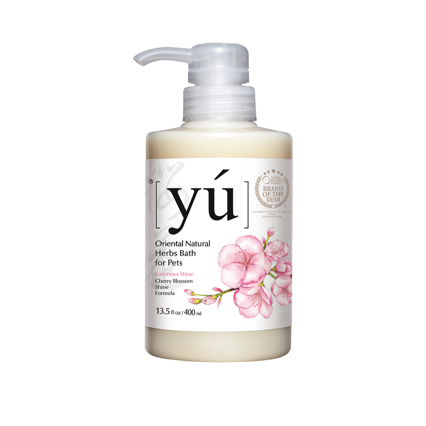YU Herbs Cherry Blossom Shine Shampoo 400ml