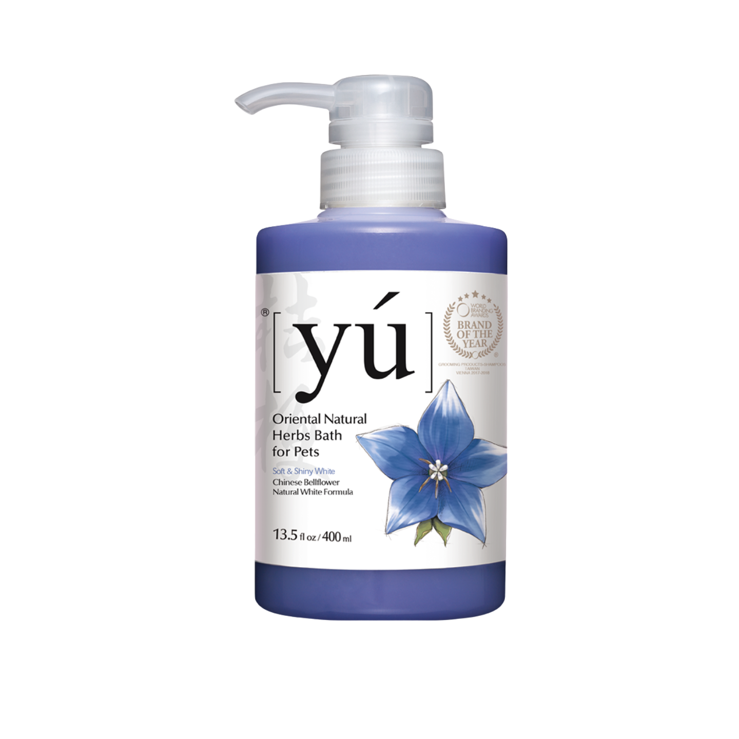 YU Chinese Bellflower Natural White Formula Shampoo 400ml