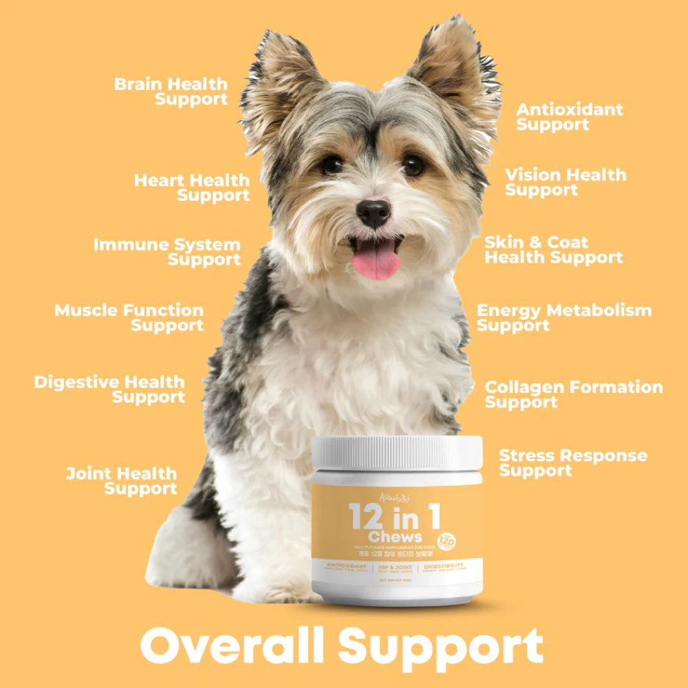 Altimate Pet 12 in 1 Multivitamin Supplement Chews For Dogs 259g