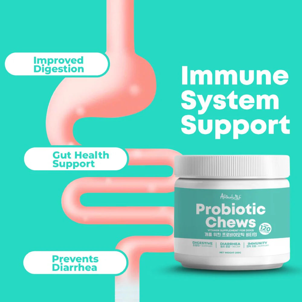 Altimate Pet Probiotic Vitamin Supplement Chews 250g For Dogs