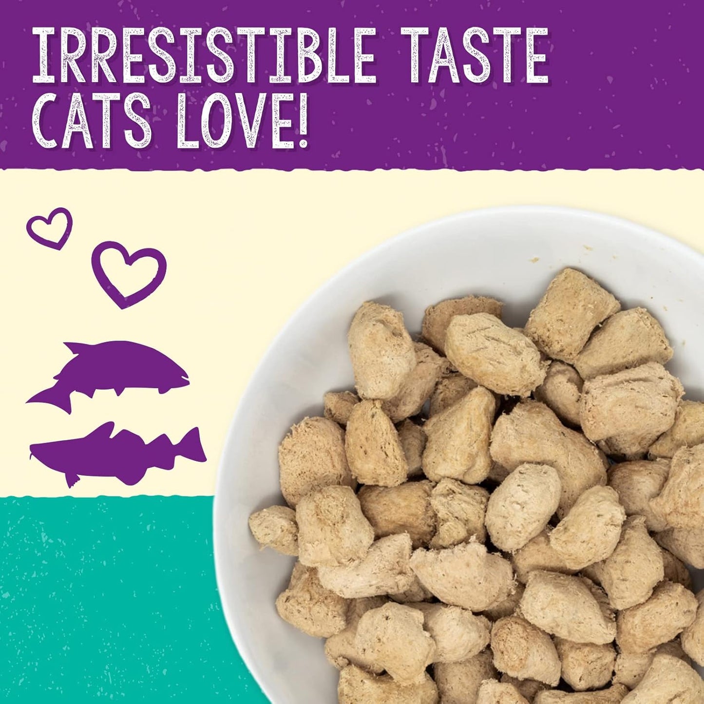 Stella & Chewy’s Cat Freeze Dried Dinner Morsels Sea-licious Salmon & Cod 18oz