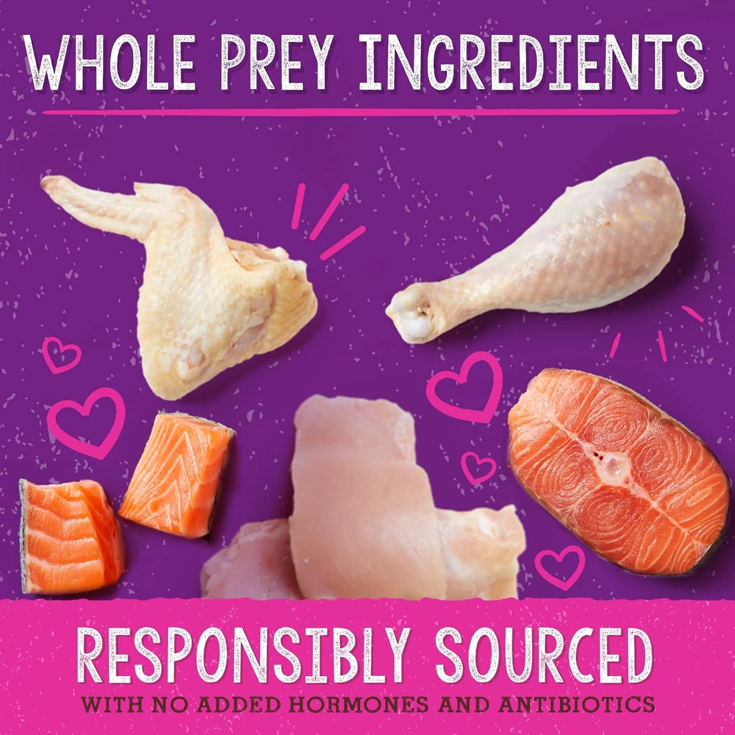 Stella & Chewy's Cat Dinner Morsels Yummy Lickin' Salmon & Chicken 18oz
