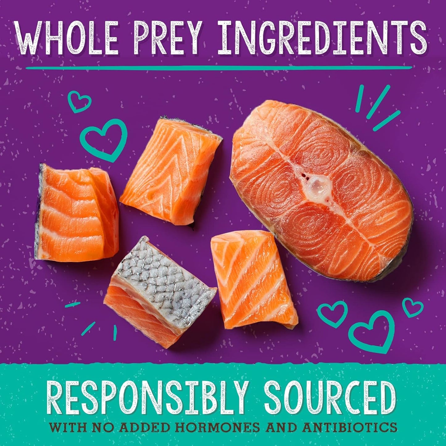 Stella & Chewy’s Cat Freeze Dried Dinner Morsels Sea-licious Salmon & Cod 18oz