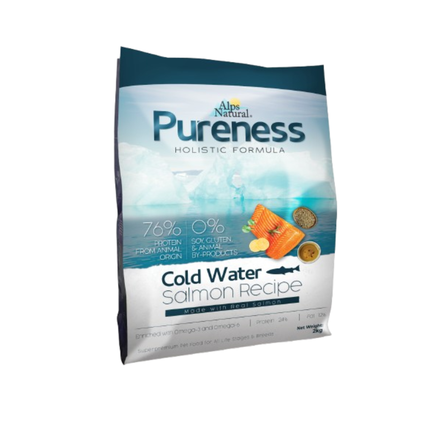 Alps Natural Pureness Holistic Cold Water Salmon Recipe 2kg