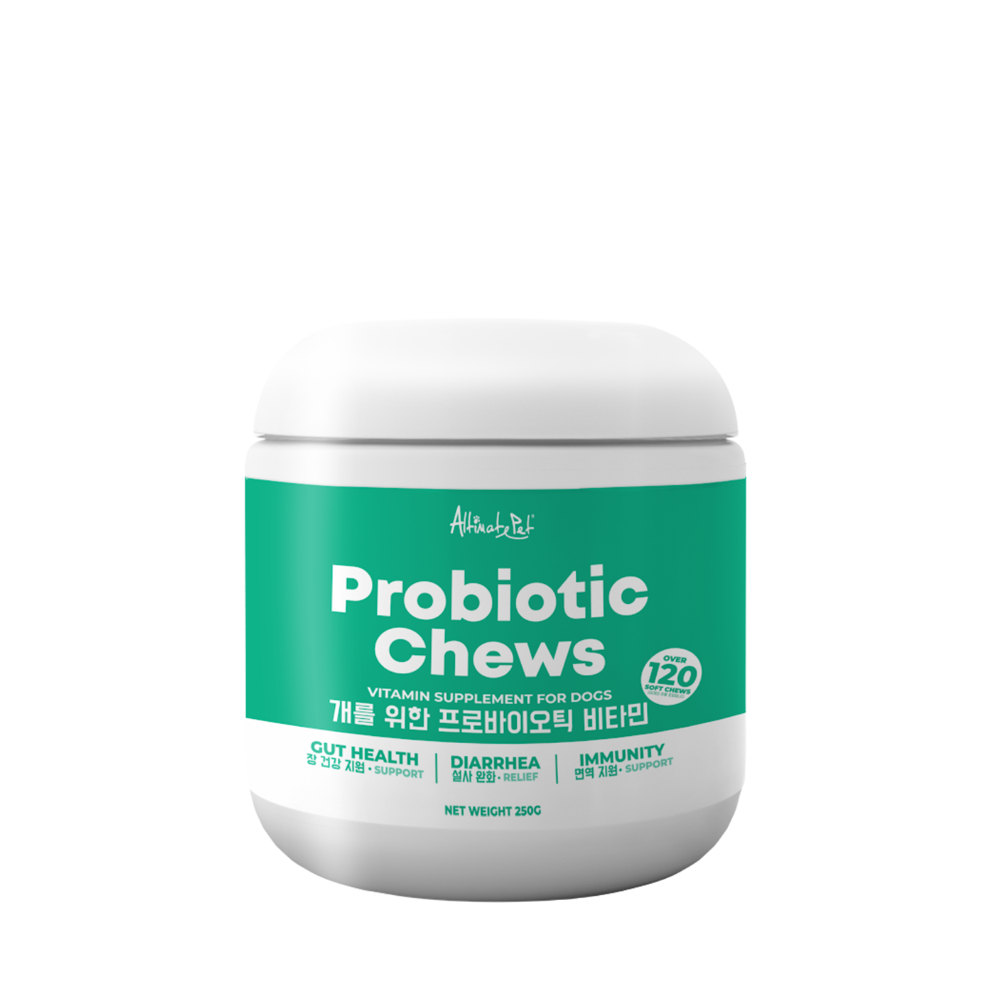 Altimate Pet Probiotic Vitamin Supplement Chews 250g For Dogs