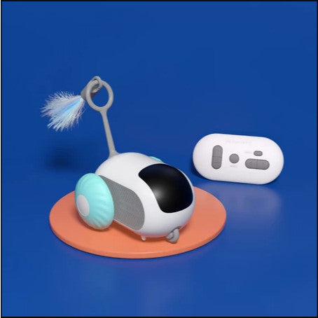 Petgravity Pet Toy Interactive Car with Remote (Orange)