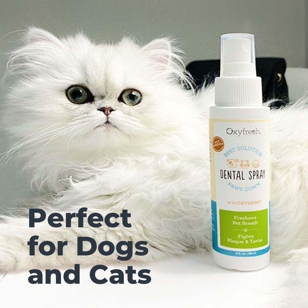 Oxyfresh Advanced Pet Dental Spray for Dogs and Cats 3oz/89ml