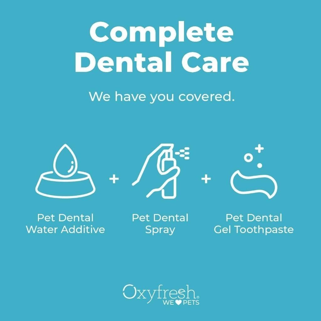 Oxyfresh Advanced Pet Dental Spray for Dogs and Cats 3oz/89ml