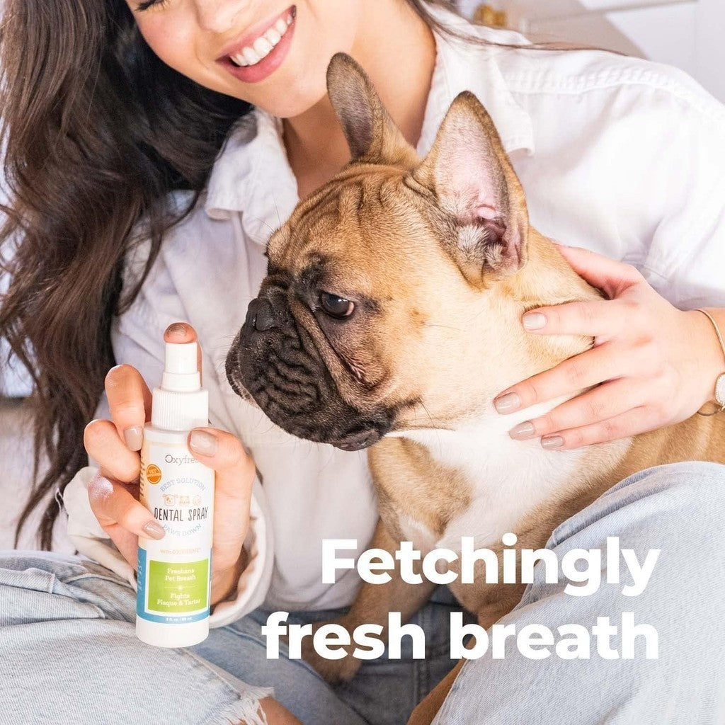 Oxyfresh Advanced Pet Dental Spray for Dogs and Cats 3oz/89ml