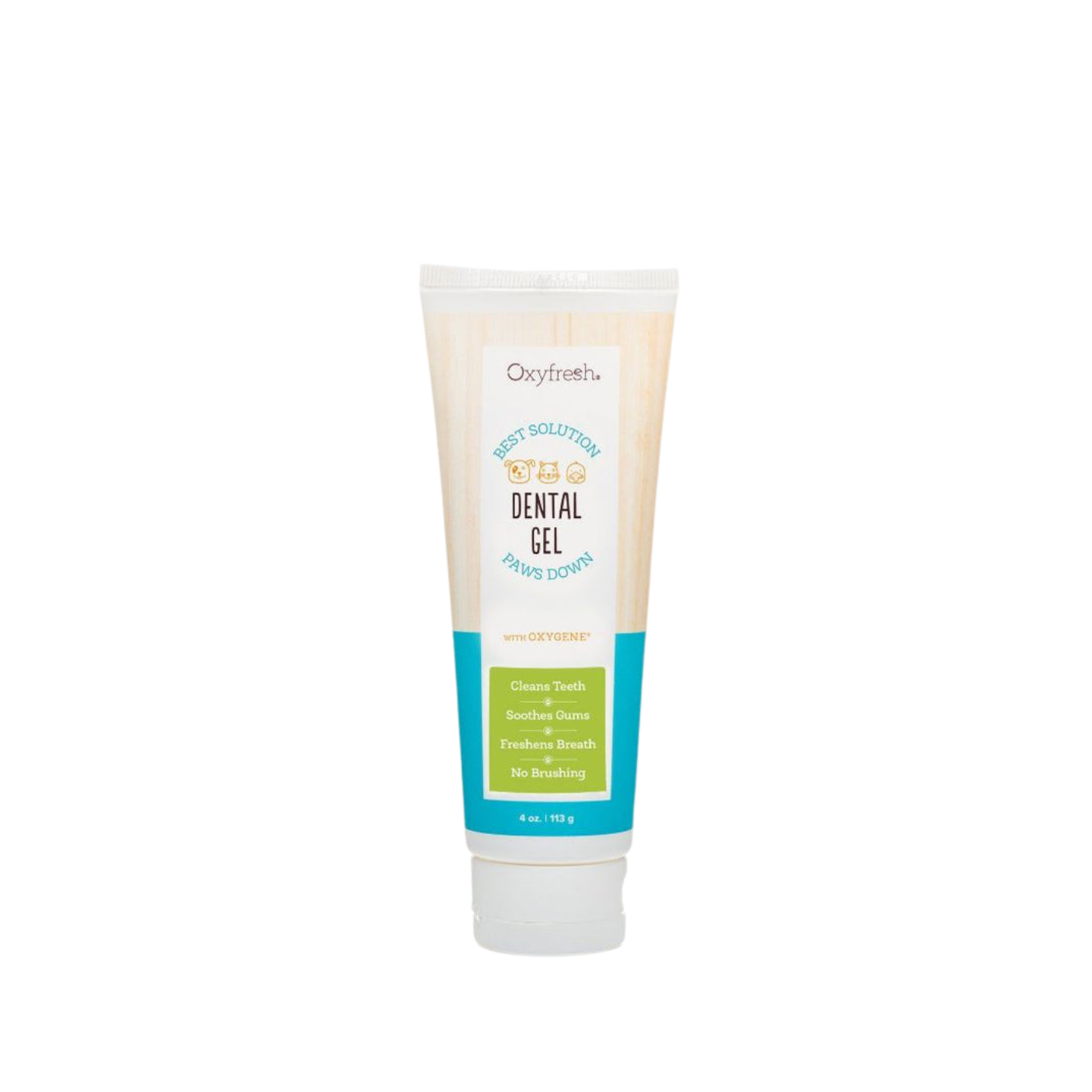 Oxyfresh Pet Dental Gel Toothpaste 4oz/113g