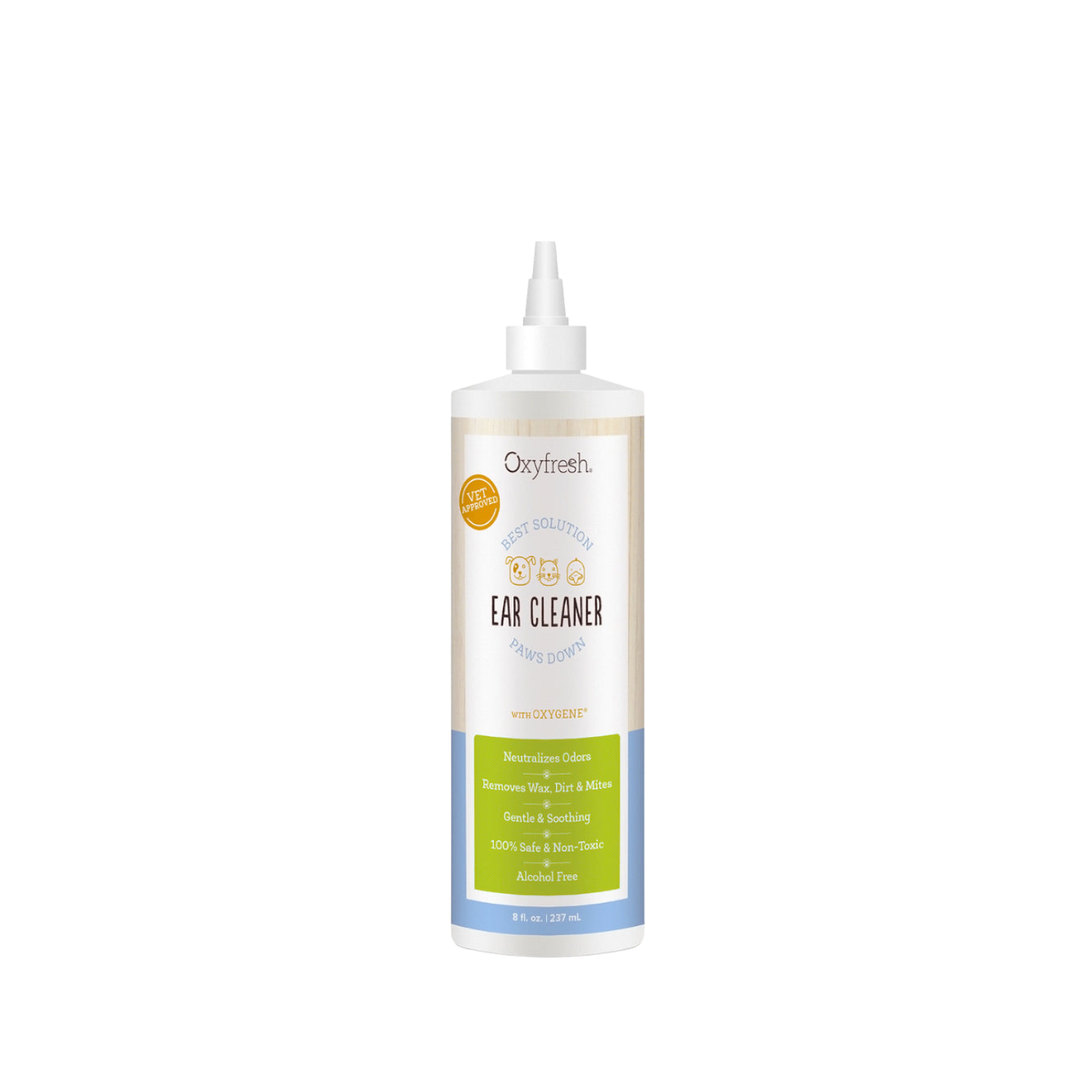 Oxyfresh Pet Ear Cleaner Advanced for Dogs & Cats 1oz/30ml