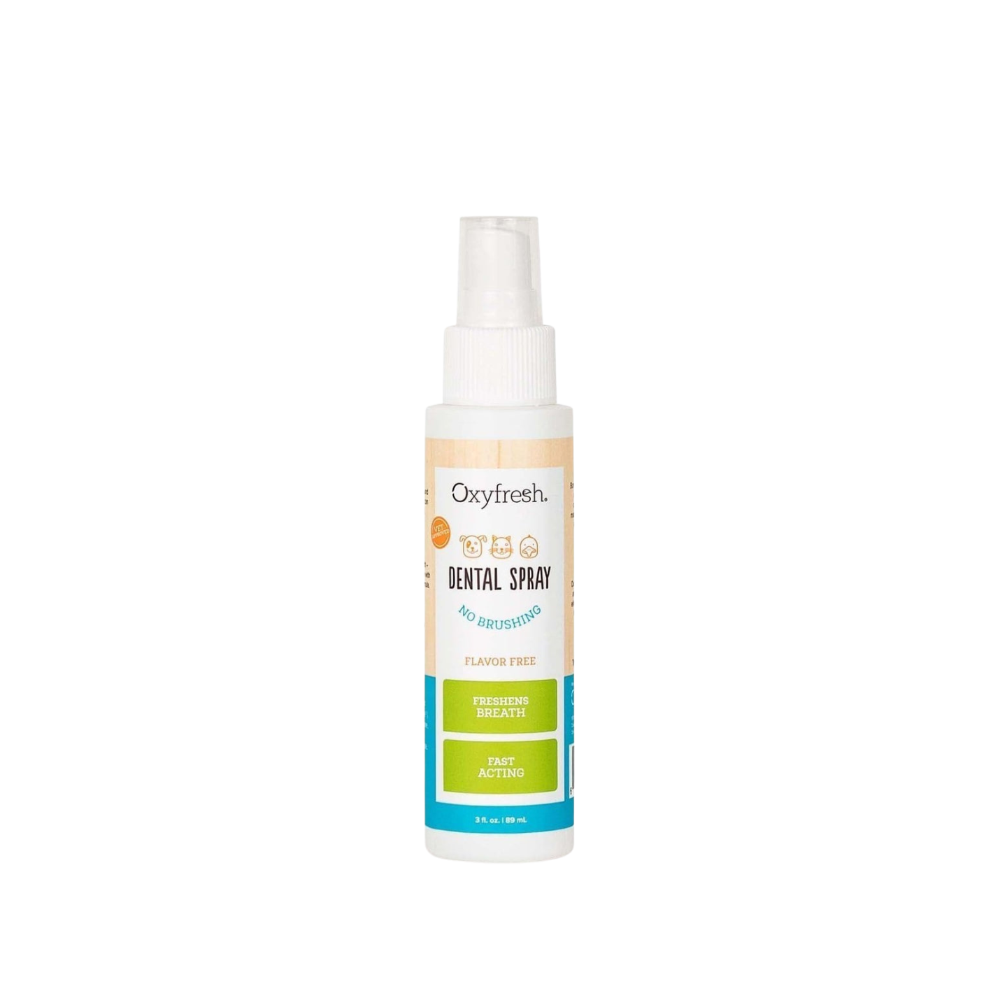 Oxyfresh Advanced Pet Dental Spray for Dogs and Cats 3oz/89ml