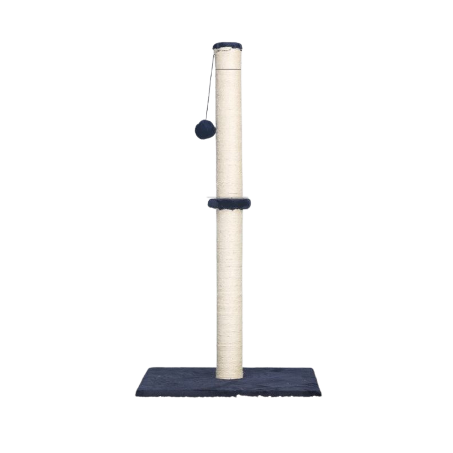 88cm Tall Cat Scratching Post / Pole (Dark Grey)