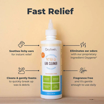 Oxyfresh Pet Ear Cleaner Advanced for Dogs & Cats 1oz/30ml