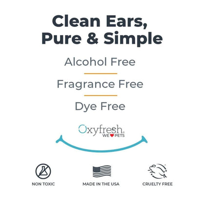 Oxyfresh Pet Ear Cleaner Advanced for Dogs & Cats 1oz/30ml