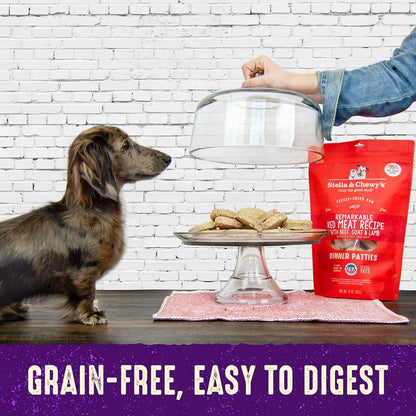 Stella & Chewy's Dog Freeze Dried Dinner Patties Absolutely Rabbit 14oz
