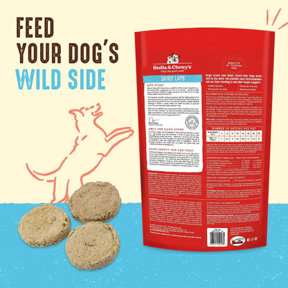 Stella & Chewy's Dog Freeze-Dried Dinner Patties Dandy Lamb 14oz
