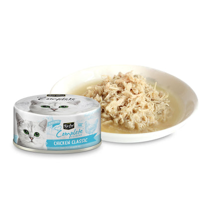[24 Cans] Kit Cat Complete Cuisine Chicken Classic 70g