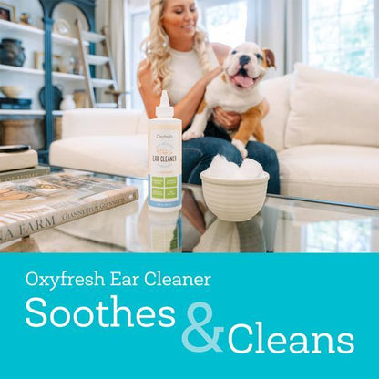 Oxyfresh Pet Ear Cleaner Advanced for Dogs & Cats 1oz/30ml
