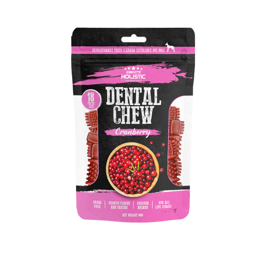 Absolute Holistic Dental Chew Cranberry Value Pack 160g
