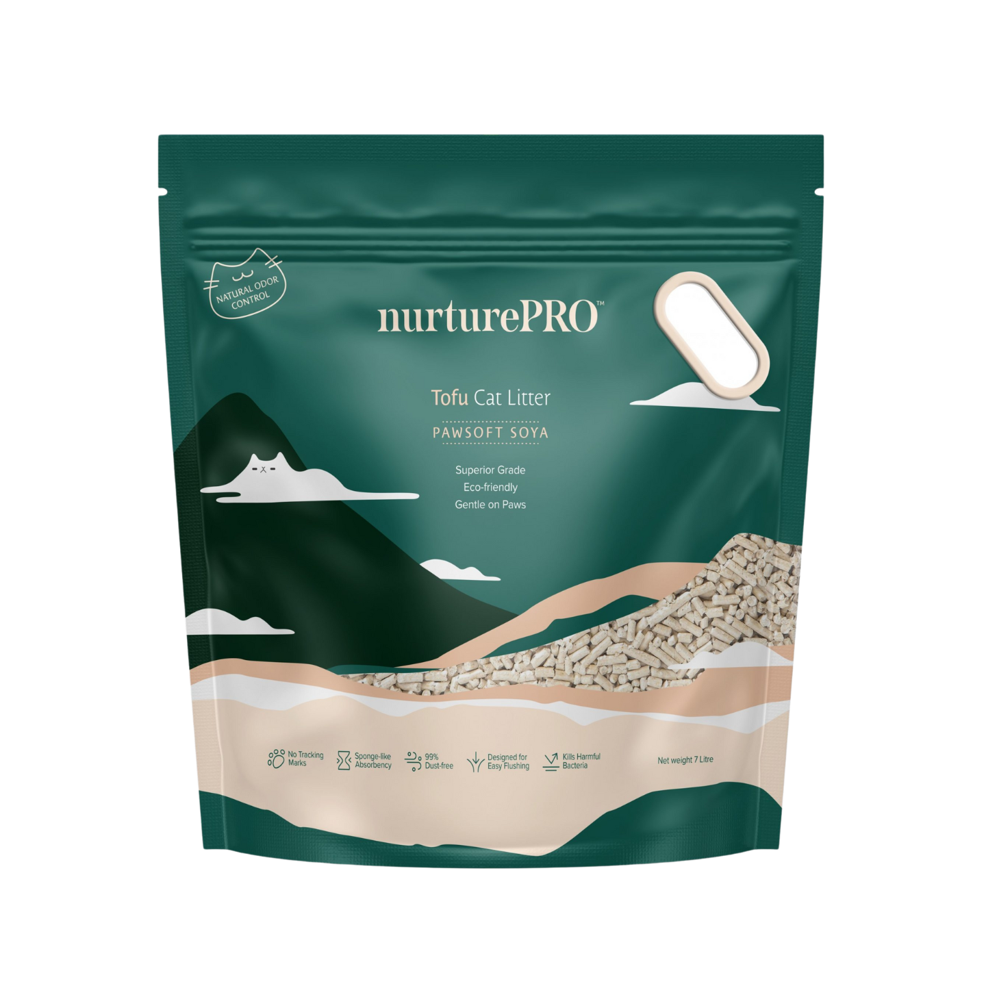 [6 Packs] Nurture Pro Tofu Cat Litter Soya 7L