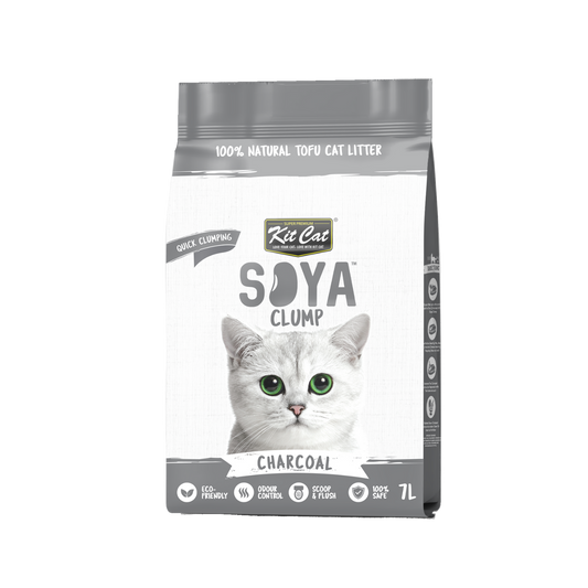 [6 Packs] Kit Cat Soya Clump Charcoal 7L
