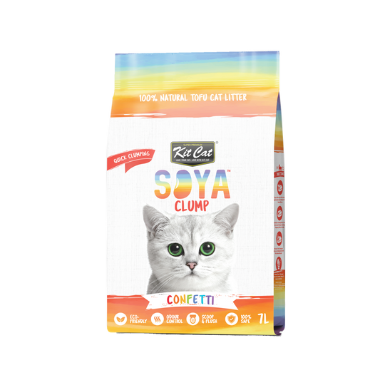 [6 Packs] Kit Cat Soya Clump Confetti 7L