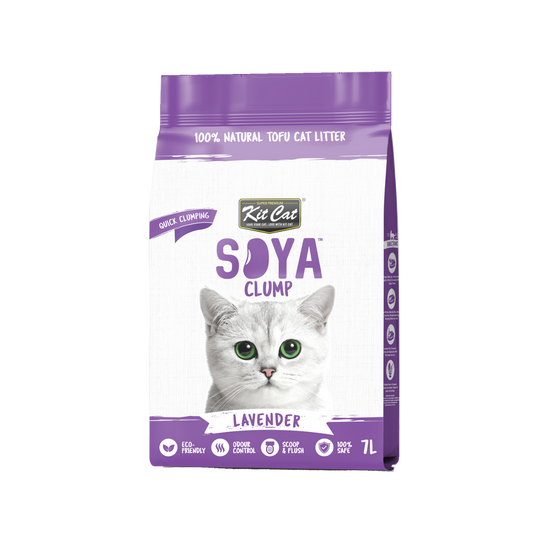 [6 Packs] Kit Cat Soya Clump Lavender 7L