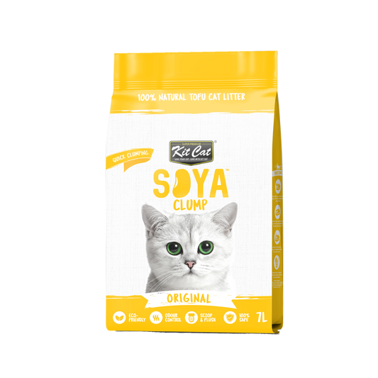 [6 Packs] Kit Cat Soya Clump Original 7L