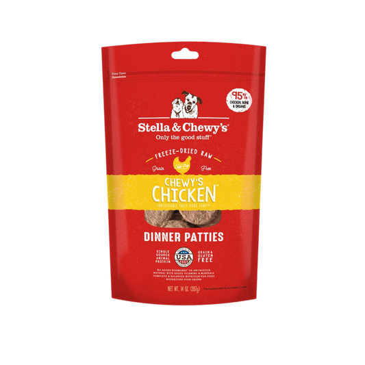 Stella & Chewy's Dog Freeze Dried Dinner Patties Chewy's Chicken 14oz