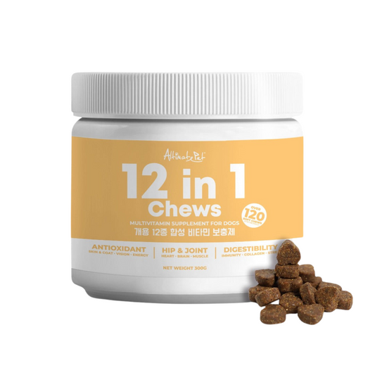 Altimate Pet 12 in 1 Multivitamin Supplement For Dogs | Over 120 Soft Chews
