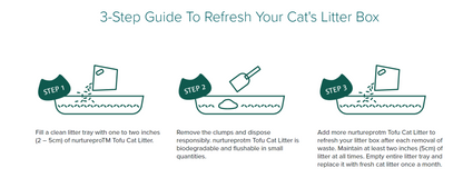 [6 Packs] Nurture Pro Tofu Cat Litter Soya 7L