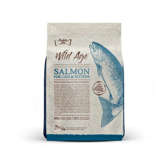 Absolute Bites Wild Age Salmon Complete & Balanced For All Life Stages 3.3lbs