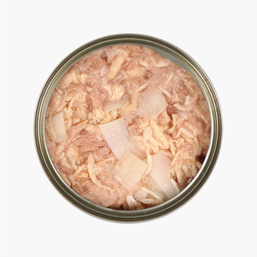 [24 Cans] Nurture Pro Longevity Chicken & Skipjack Tuna White Meat With Coconut 80g