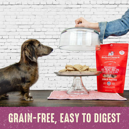 Stella & Chewy's Dog Freeze Dried Dinner Patties Tantalizing Turkey 14oz
