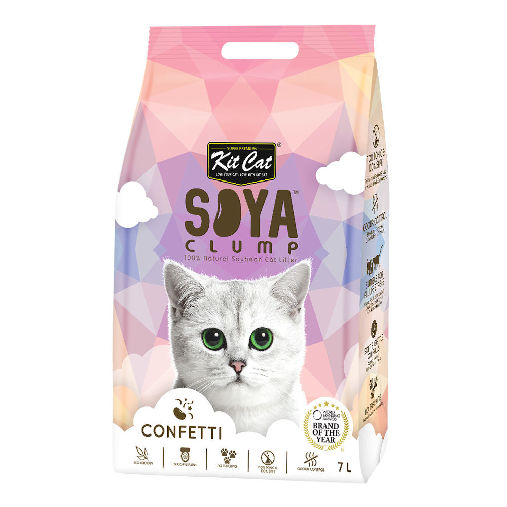 [6 Packs] Kit Cat Soya Clump Confetti 7L