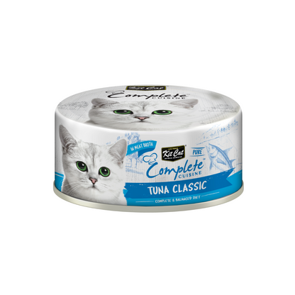 [24 Cans] Kit Cat Complete Cuisine Tuna Classic 70g