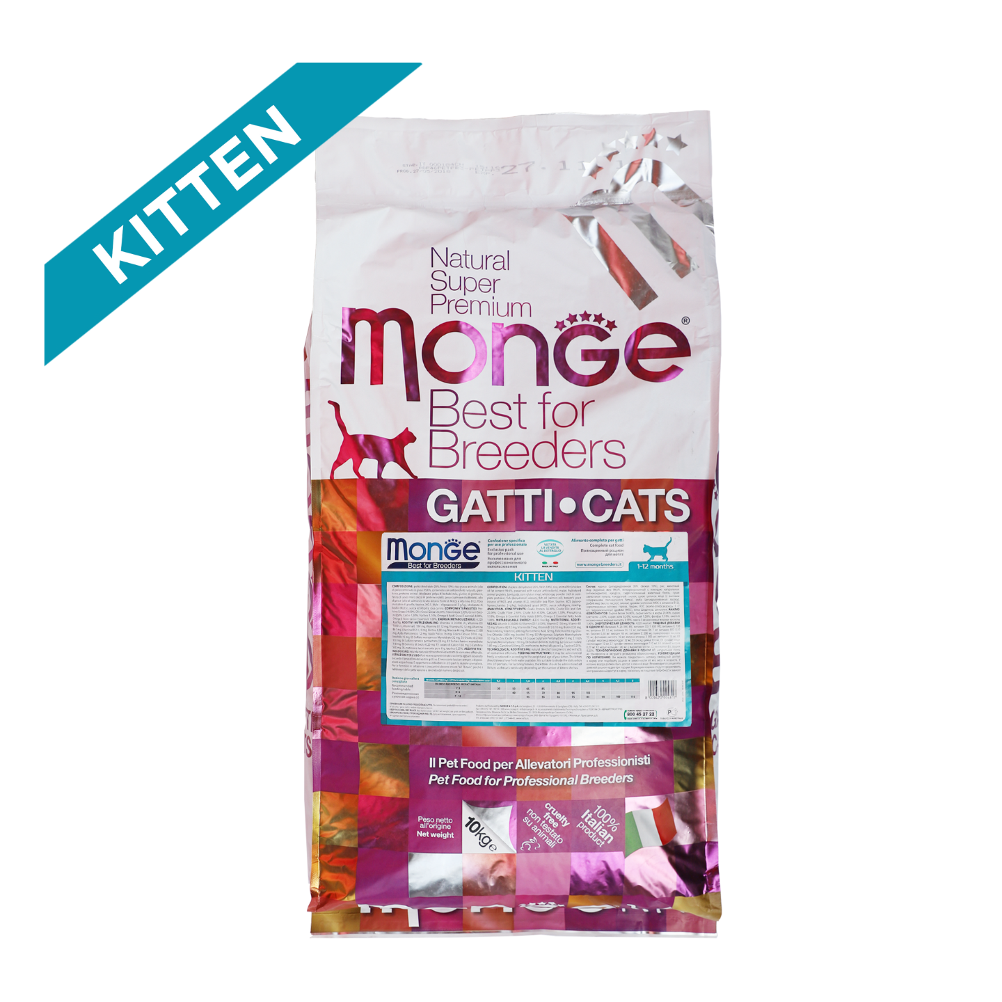 Monge Natural Superpremium Kitten 10kg