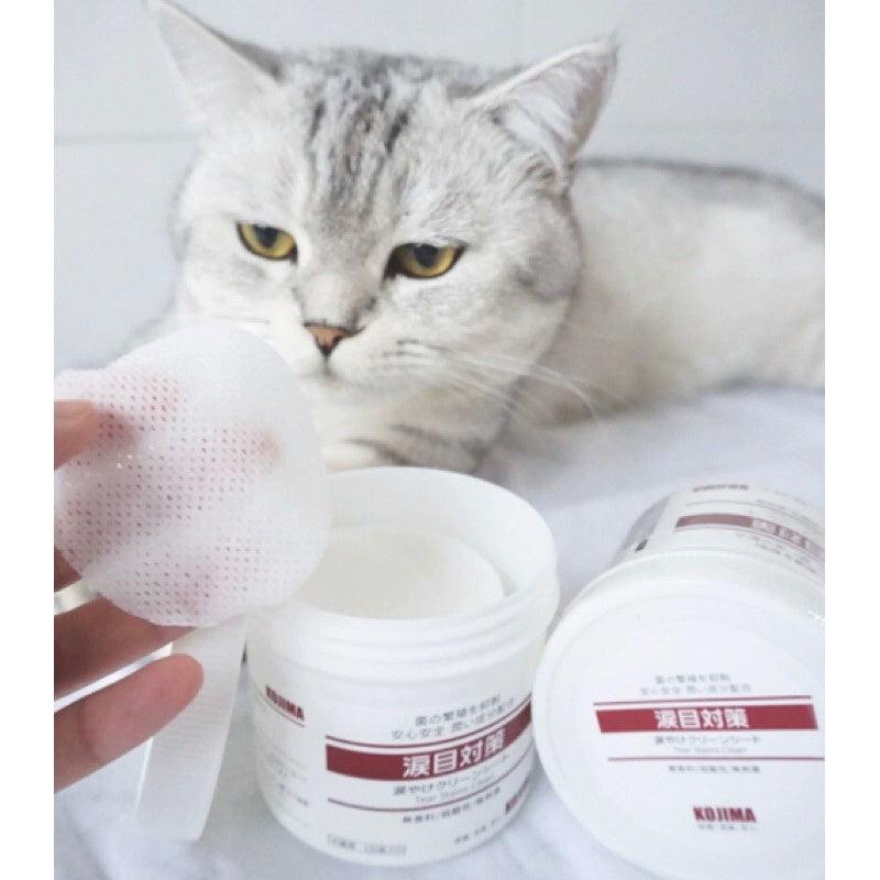 Kojima Tear Stain Pet Wipes 120pcs
