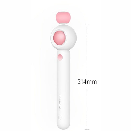 Petgravity 3-in-1 Retractable Cat Toy Retractable Wand With Laser (Pink)