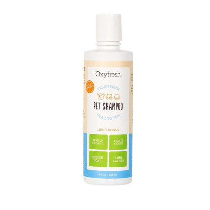 Oxyfresh Shiny Coat Anti-Itch Cats & Dogs Shampoo Gentle Formula Sensitive Skin 8oz / 237ml