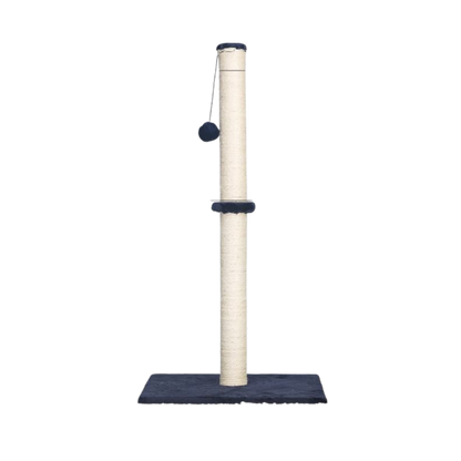 88cm Tall Cat Scratching Post / Pole (Dark Grey)