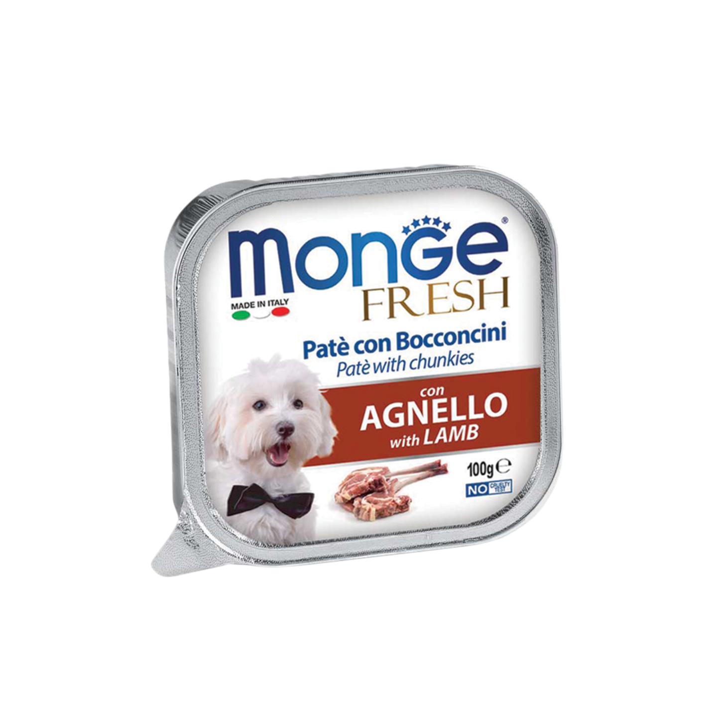 [16 Pates] Monge Fresh Paté and Chunkies with Lamb 100g