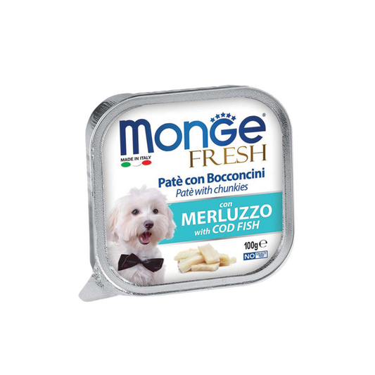 [16 Pates] Monge Fresh Paté and Chunkies with Codfish 100g